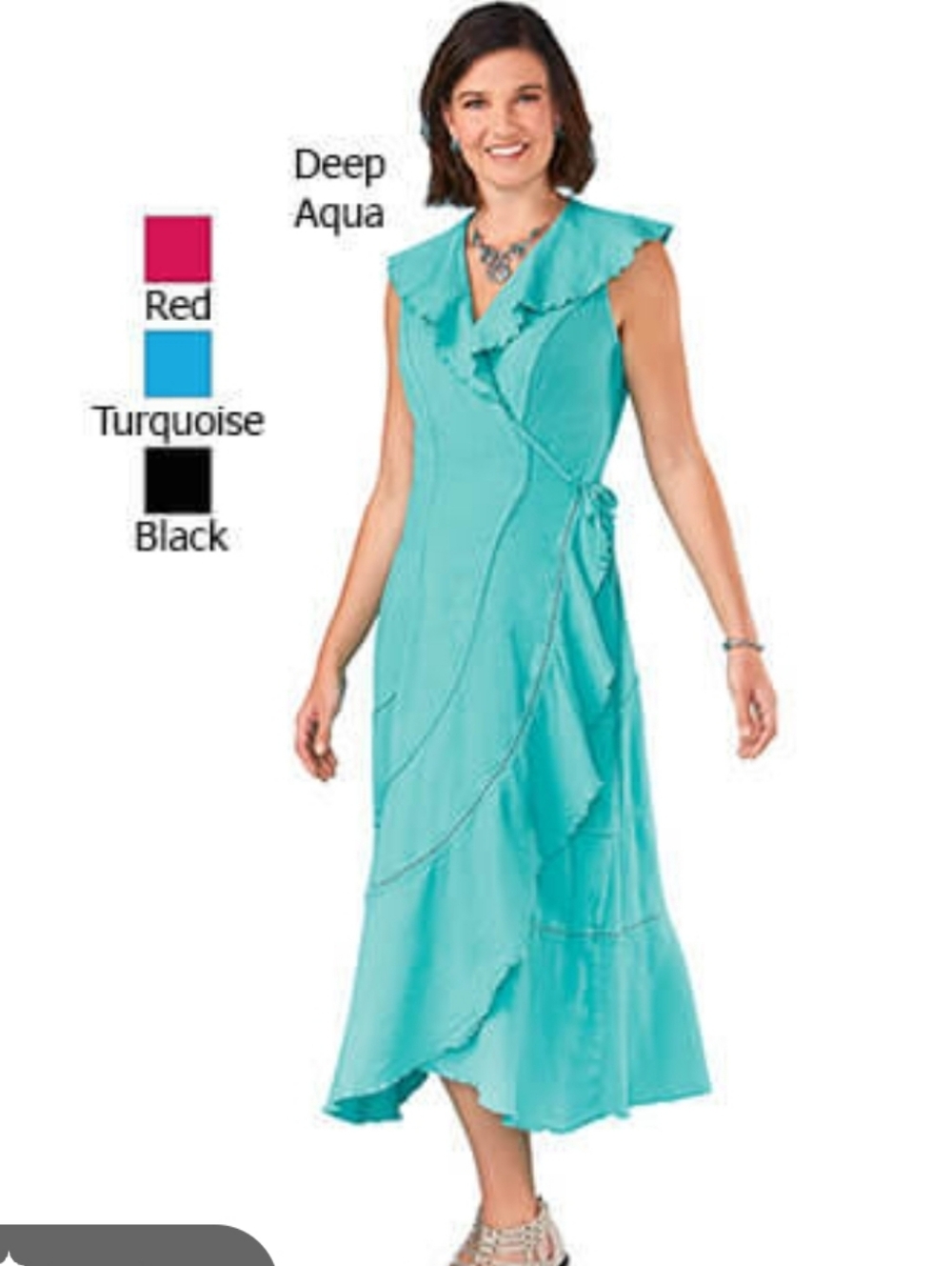 Dunes Wrap Dress - Picture 6 of 6